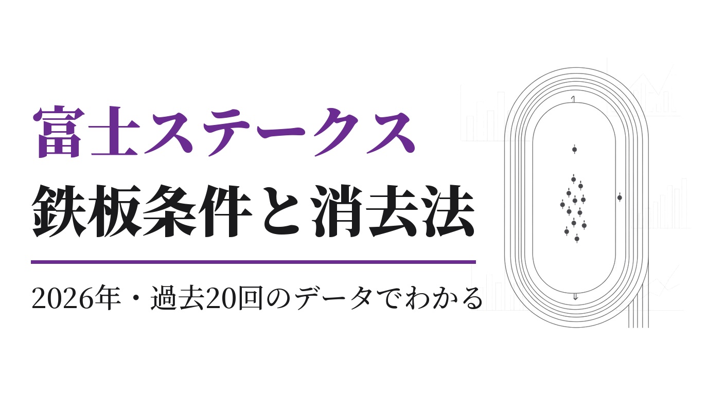 富士ステークス2026の鉄板条件と消去法｜過去20回の傾向と展開予想