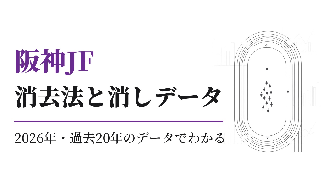 阪神JF2026の消去法と消しデータ｜過去20年の傾向